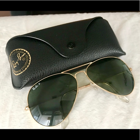 Ray-Ban Classic Gold Aviator Polarized